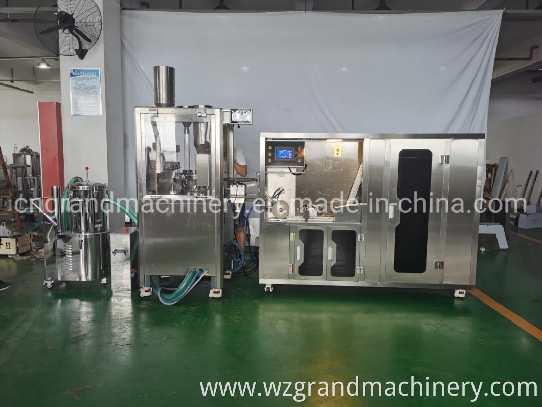 Hard Gelatin Gel Auto Pharmaceutical Oil Liquid Capsule Making and Filling Machine Manufacturer Njp-260